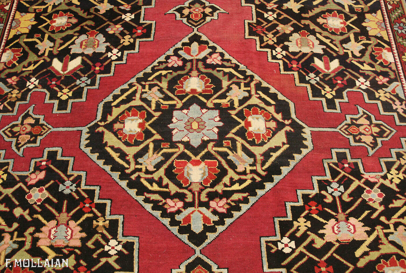 Tapis Caucasien Antique Karabakh (Qarabağ) n°:16685380